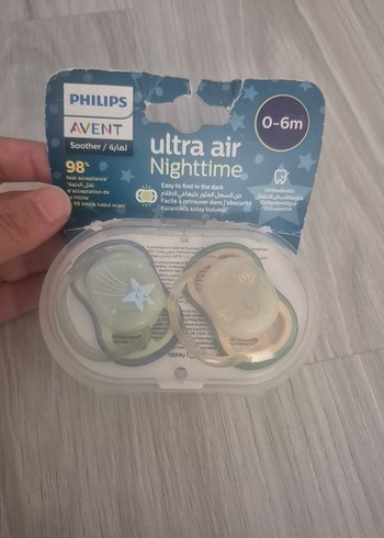 Philips Avent Ultra Air Gece Emziği 0-6 Ay