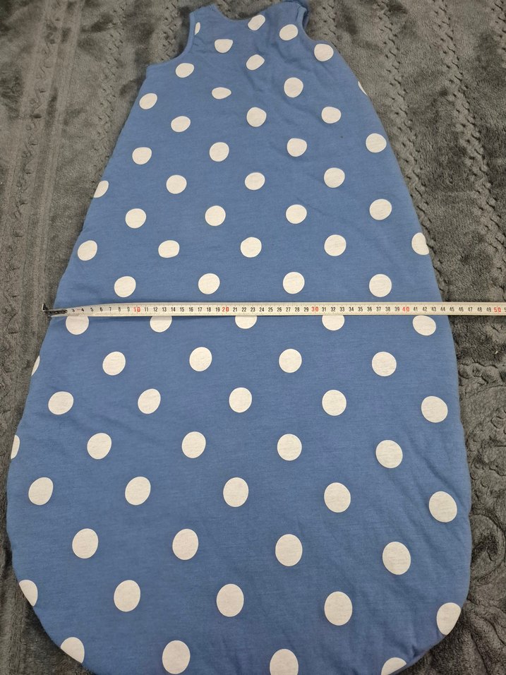 Gri Puantiyeli Bebek Uyku Tulumu - Görsel 2
