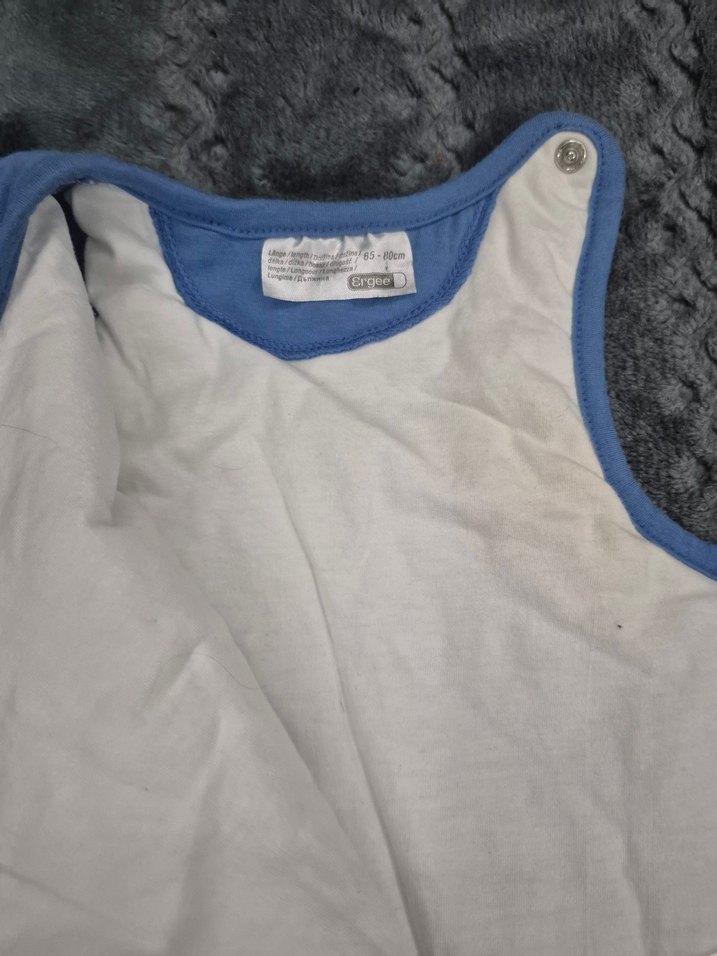 Gri Puantiyeli Bebek Uyku Tulumu - Görsel 5