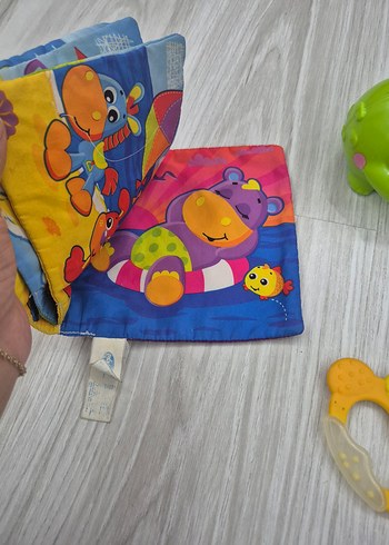 Renkli Diş Kaşıyıcı ve Çıngırak Seti - Görsel 3