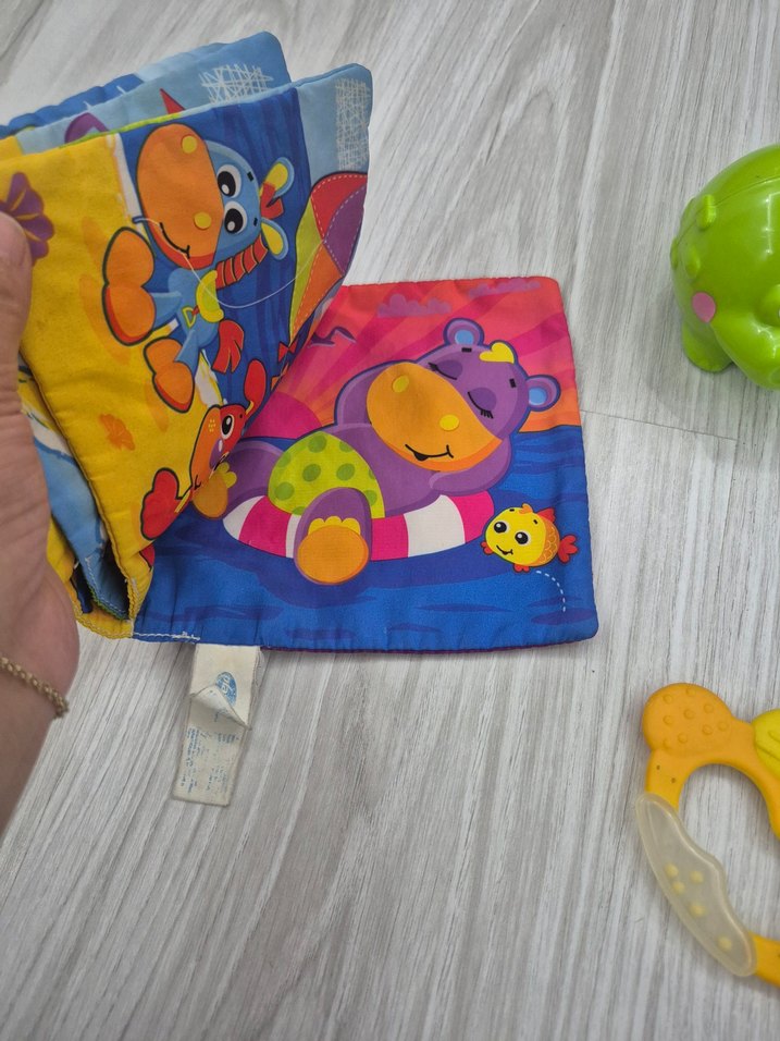 Renkli Diş Kaşıyıcı ve Çıngırak Seti - Görsel 3