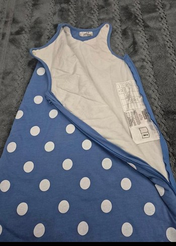 Gri Puantiyeli Çocuk Uyku Tulumu - Görsel 3