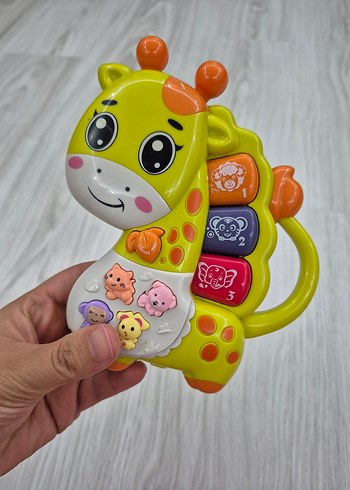 Renkli Zürafa Eğitici Oyuncak - Görsel 2