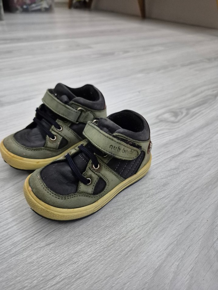 Erkek Bebek İlk Adım Ayakkabısı Velcro - Görsel 5