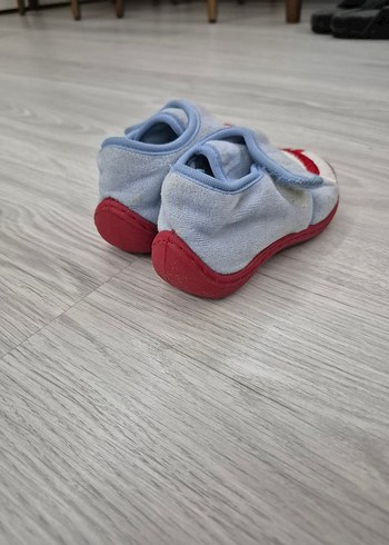 Mavi Erkek Çocuk Polar Ev Terliği - Görsel 9