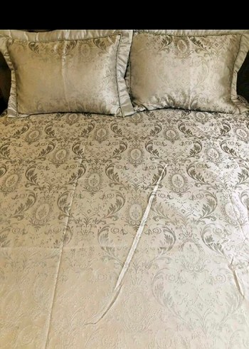 Gri Desenli Yatak Örtüsü - Görsel 11