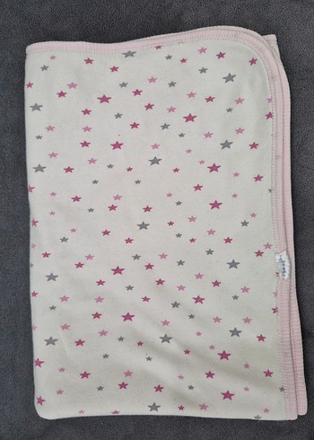 Gri Beyaz bebek  Battaniyesi - Görsel 3