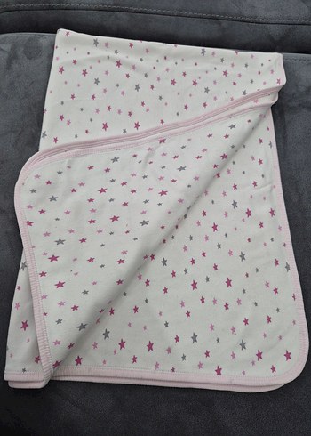 Gri Beyaz bebek  Battaniyesi - Görsel 6