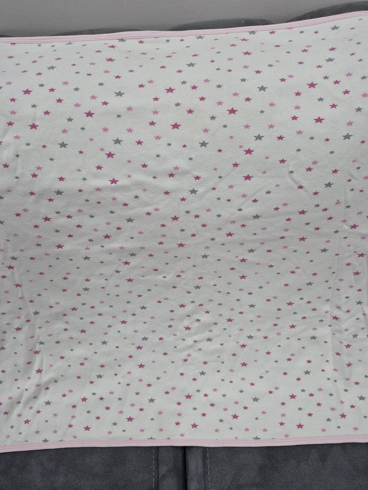 Gri Beyaz bebek  Battaniyesi - Görsel 2