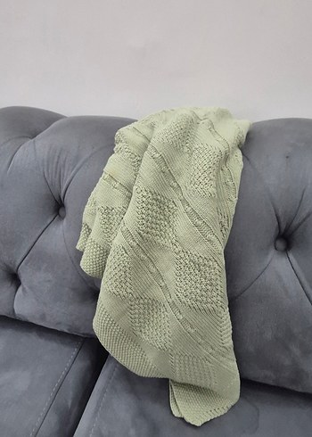 Gri Örgü Çocuk Battaniyesi - Görsel 5