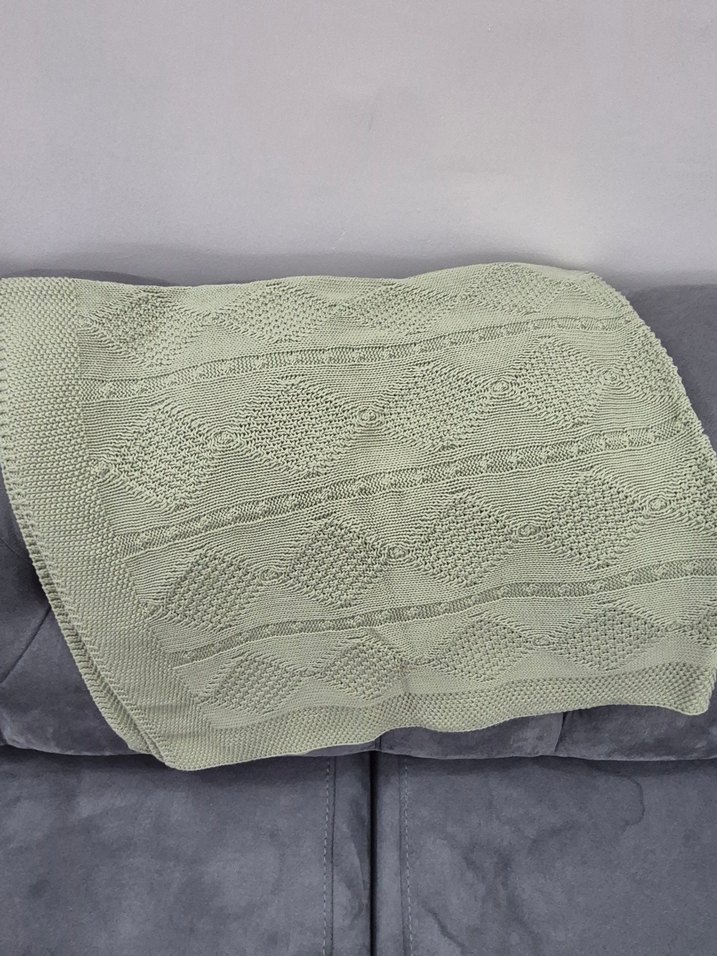 Gri Örgü Çocuk Battaniyesi - Görsel 4