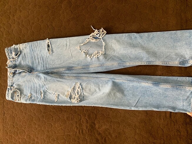 xs Beden bershka zımbalı jean