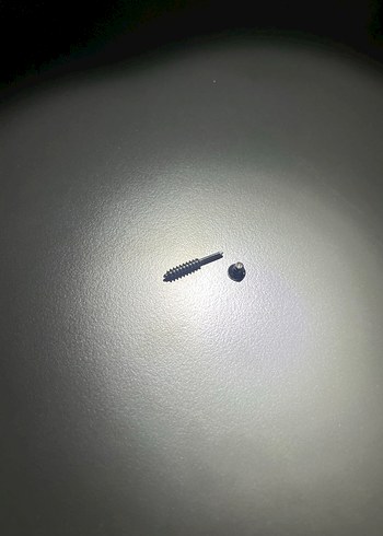 Siyah Minimalist Rock Punk Piercing - Görsel 2