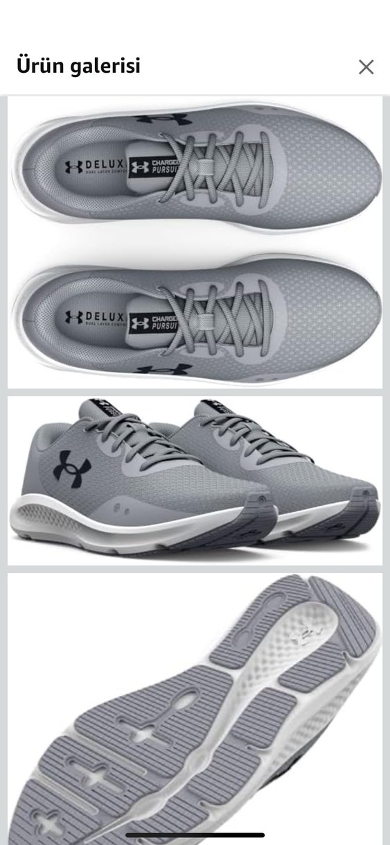 Under Armour UA Charged Pursuit 3 Erkek Koşu Ayakkabısı - Görsel 2