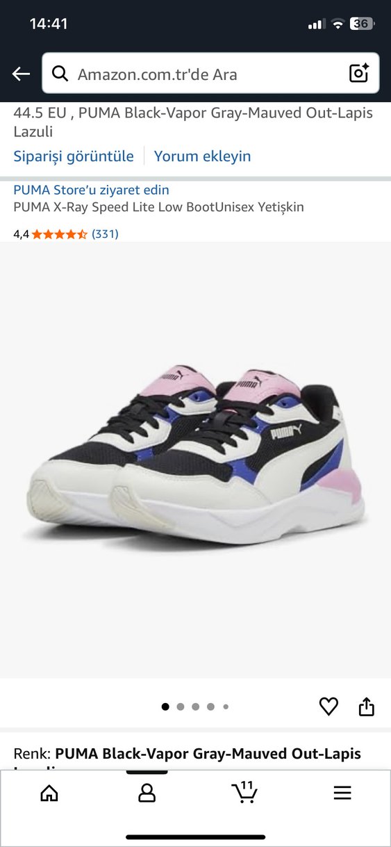 PUMA X-Ray Speed Lite Low BootUnisex Yetişkin - Görsel 3