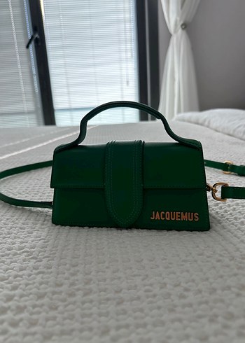 Jacquemus Yeşil Deri Kadın Çanta JACQUEM