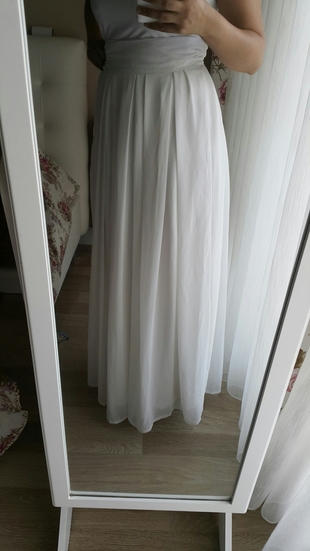 Miss poem maxi sifon etek