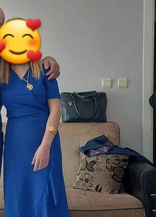 Davet elbisesi midi boy 