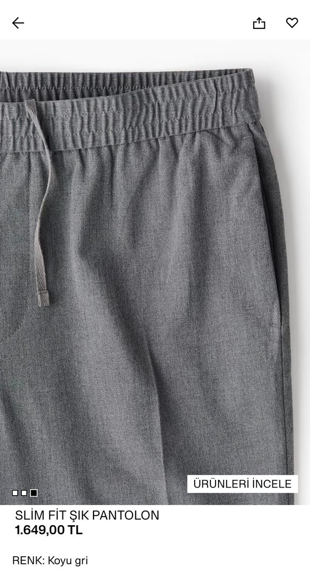 SLİM FİT ŞIK PANTOLON - Görsel 4