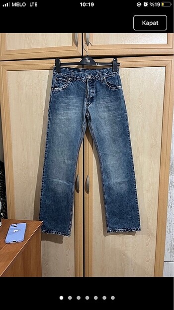 levis düşük bel jean