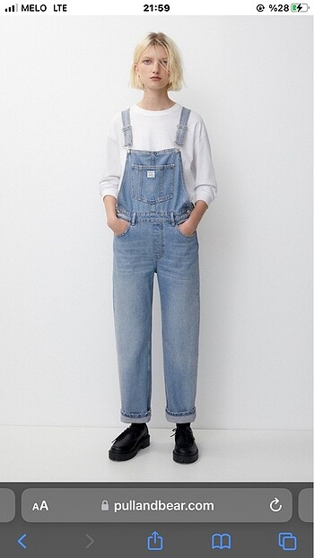 Pull and Bear pull and bear jean salopet