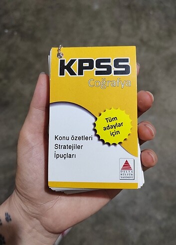 KPSS Coğrafya El Kitabı 