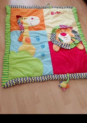  Renkli Bebek Oyun Halısı