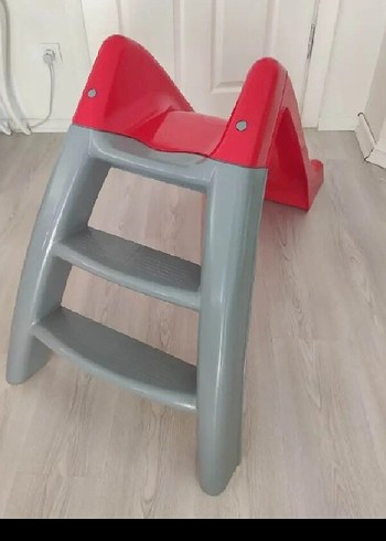 Diğer Kırmızı-Gri Çocuk Kaydırağı