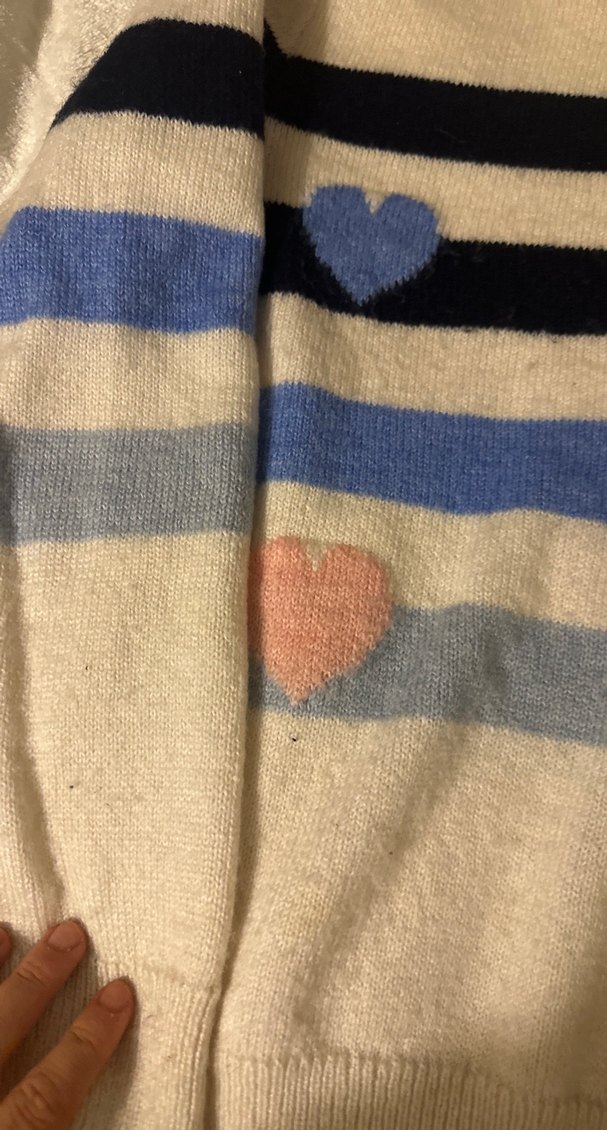 Nakışlı, uzun kollu, örgü kadın kazak - Görsel 4