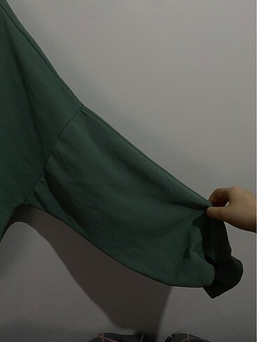 m Beden yeşil Renk sweatshirt