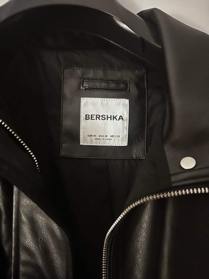 Siyah Deri Kadın Ceket - Görsel 2