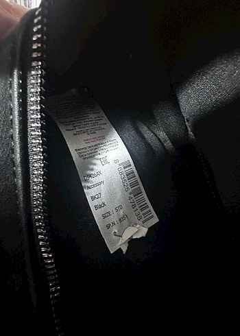 Kemer Tokalı Siyah Gotik Deri Kadın Çantası - Görsel 2