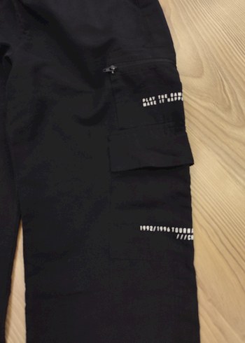LC Waikiki Siyah Erkek Rahat Kesim Outdoor Eşofman