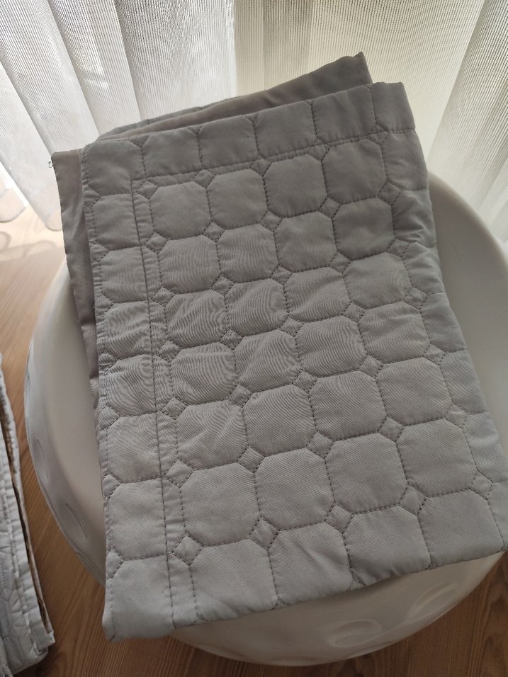 Gri Yatak Örtüsü - Görsel 4