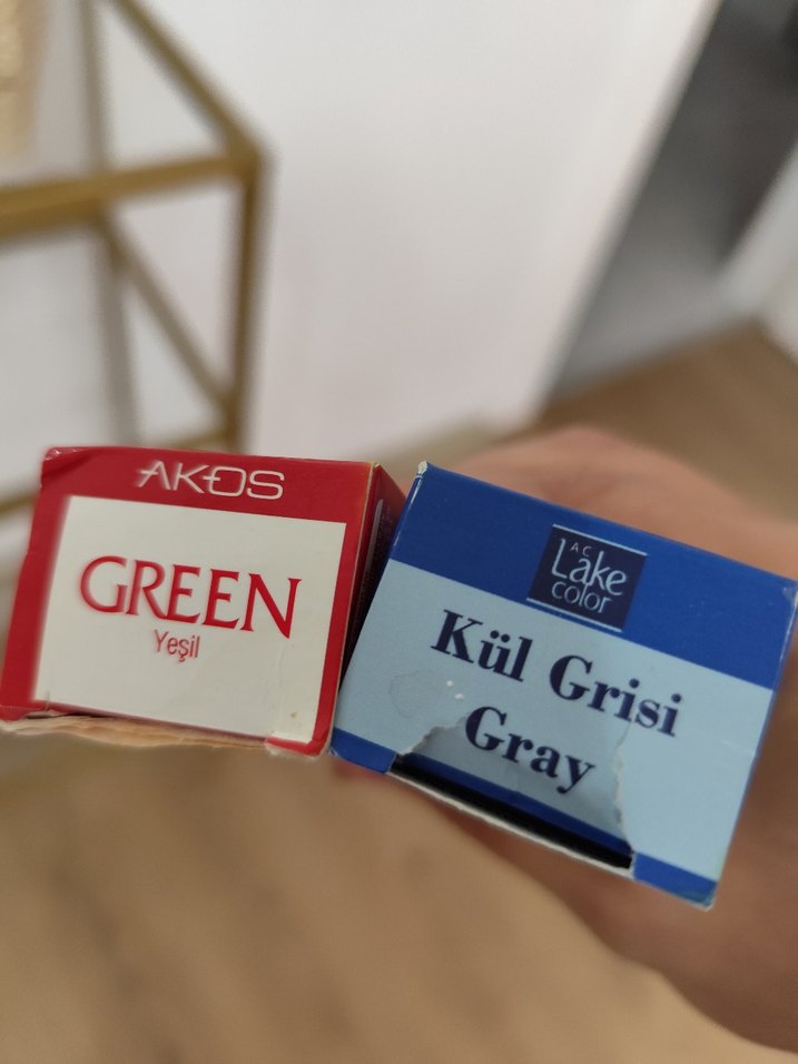 Akos ve Lake Color Krem Saç Boyası - Görsel 2