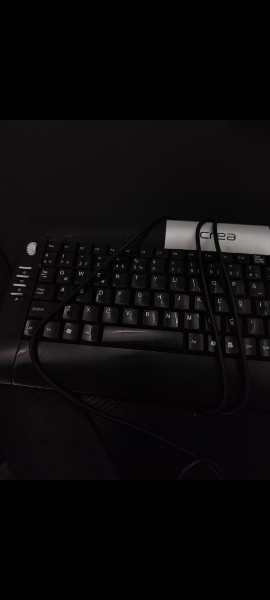 Kablolu Siyah Bilgisayar Klavyesi - Görsel 3