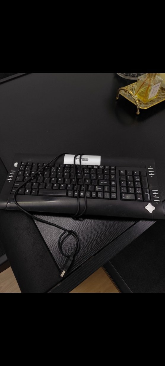 Kablolu Siyah Bilgisayar Klavyesi - Görsel 2