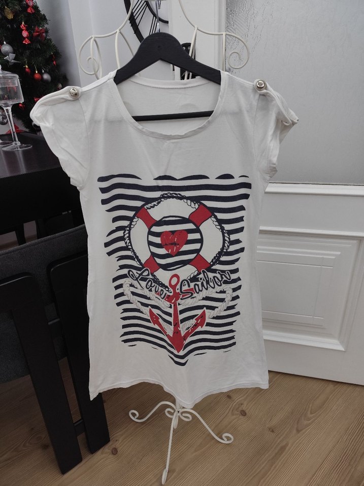 Düğmeli Kısa Kollu gecelik - Görsel 2