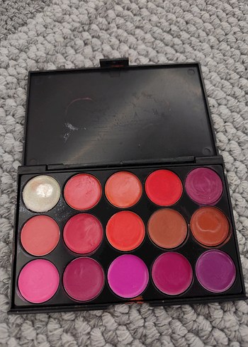 Lady Beauty 15 Renk Ruj Paleti - Görsel 3