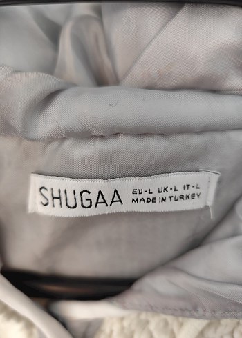 Kadın Gri Peluş Detaylı Kapüşonlu Ceket - Görsel 6