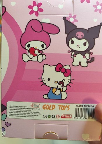 Pastel Pembe Hello Kitty Figürü - Görsel 2