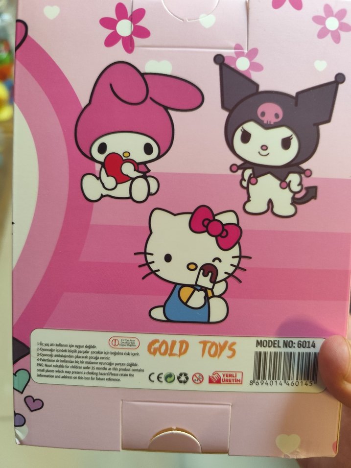 Pastel Pembe Hello Kitty Figürü - Görsel 2