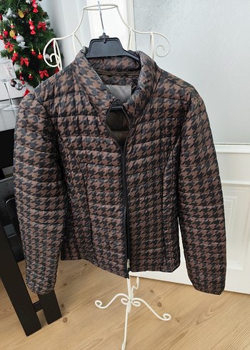 Kahverengi Kadın Ceket - Görsel 4