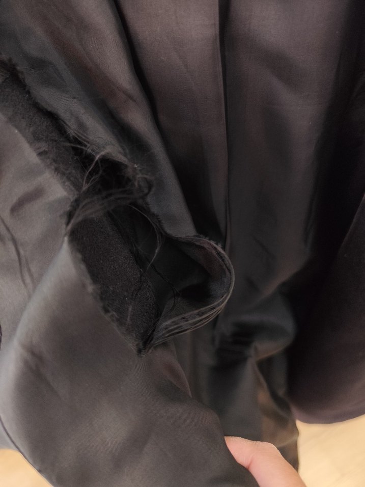 Siyah Çift Düğmeli ceket - Görsel 4