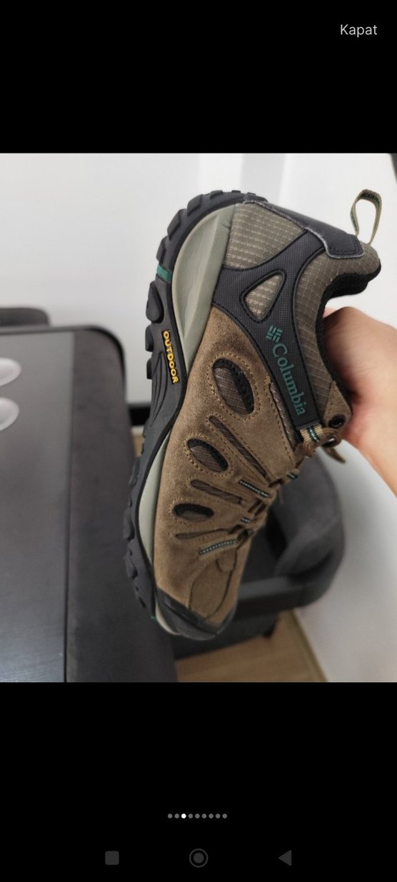 Kahverengi Bağcıklı Erkek Outdoor Ayakkabı - Görsel 3