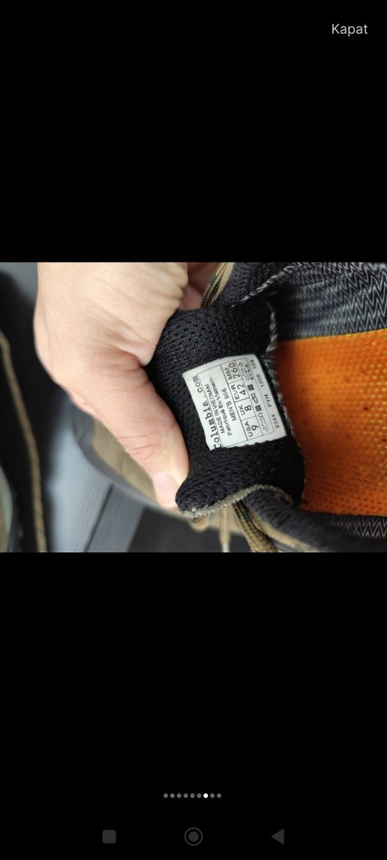 Kahverengi Bağcıklı Erkek Outdoor Ayakkabı - Görsel 5