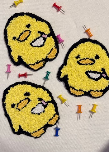 Katil Civciv Tekli Mini Punch Bardak Altlığı - Görsel 3