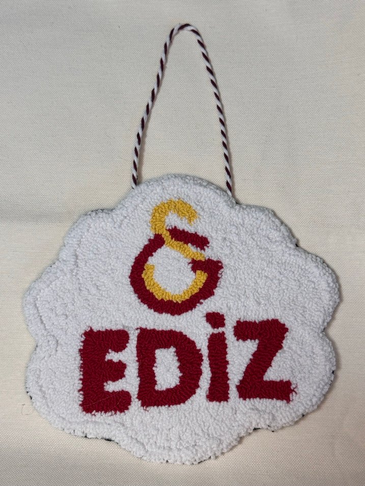 İsme Özel Logolu Punch İşleme Kapı Süsü - Görsel 2