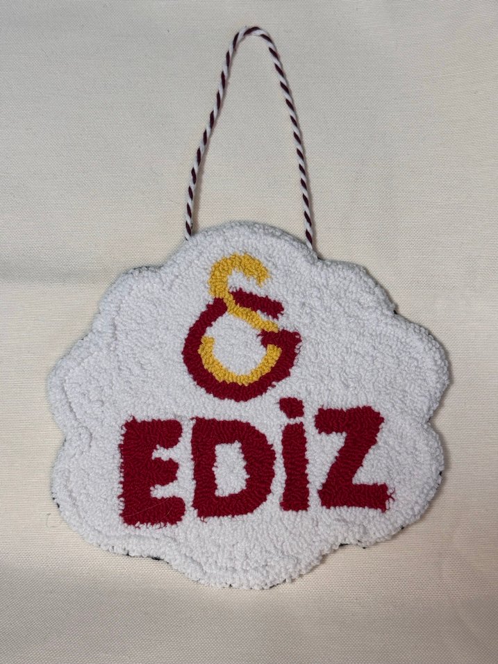 İsme Özel Logolu Punch İşleme Kapı Süsü - Görsel 3