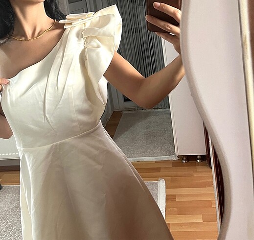 s Beden beyaz Renk Bride elbise